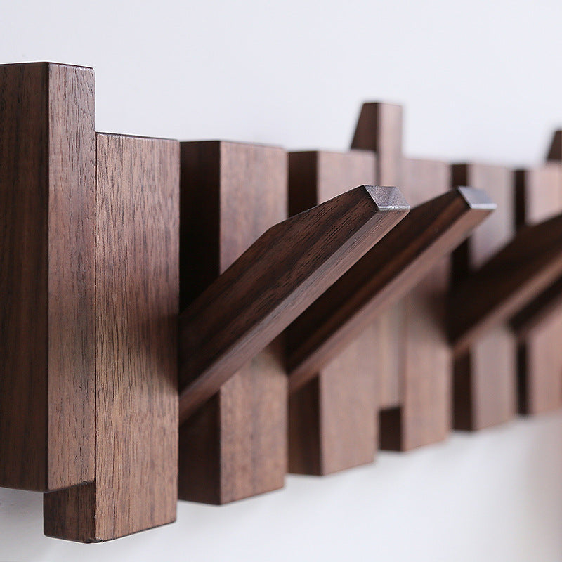 Piano Key Style Hook Rack
